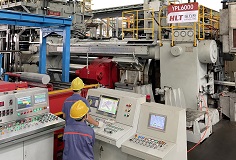 邁出多元化發(fā)展堅實(shí)步伐！恒力泰中大噸位鋁型材擠壓機(jī)相繼成功投產(chǎn)